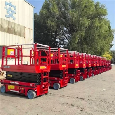 Plataforma elevadora de tijera de 10 m